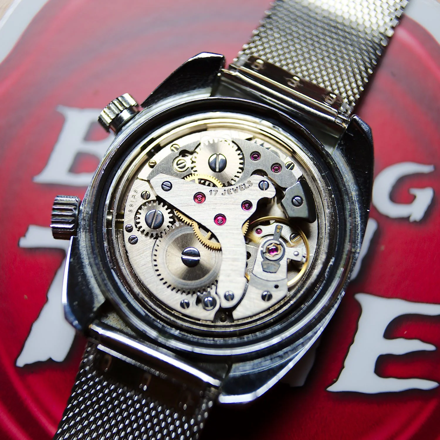 b*e様 MEMOSTAR アラームウォッチ 手巻 腕時計 ビンテージ スイス1 Memostar Alarm c.1970s — Buying On Time Vintage Watches